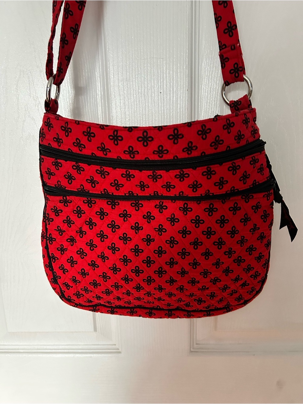 Vera Bradley Collegiate Crossbody Hipster Purse